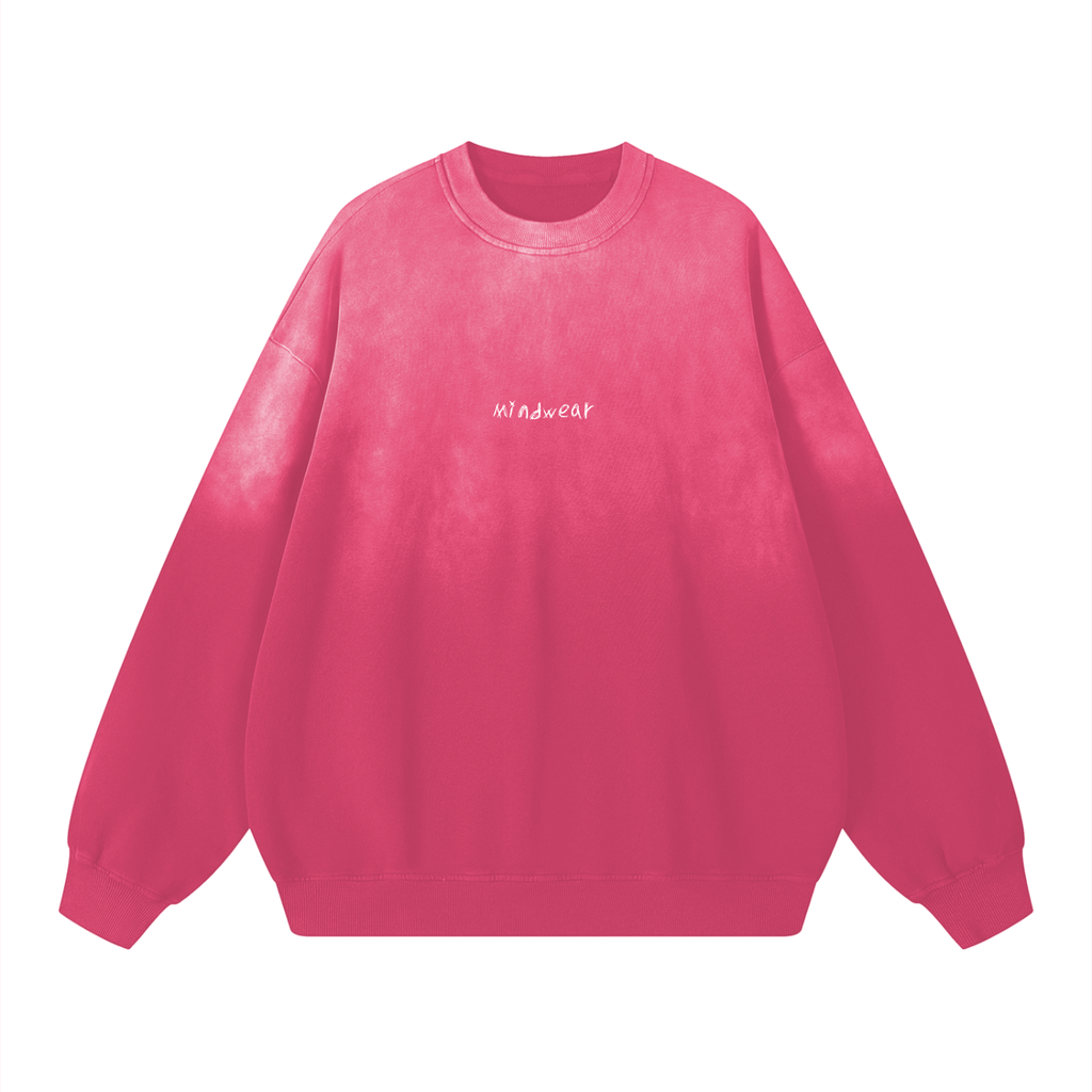 Sunfade Drop-Shoulder Cotton Sweatshirt