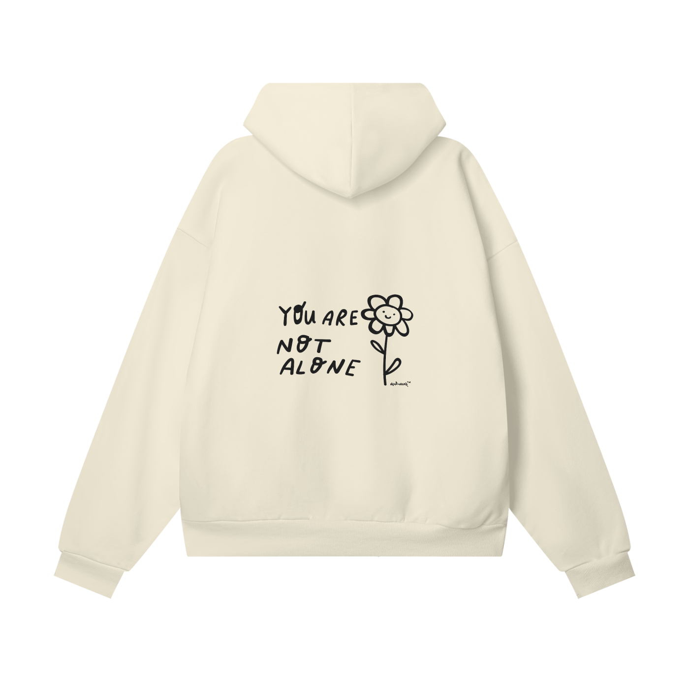 YOU'RE NOT ALONE! Hidden Pocket Fleece Hoodie